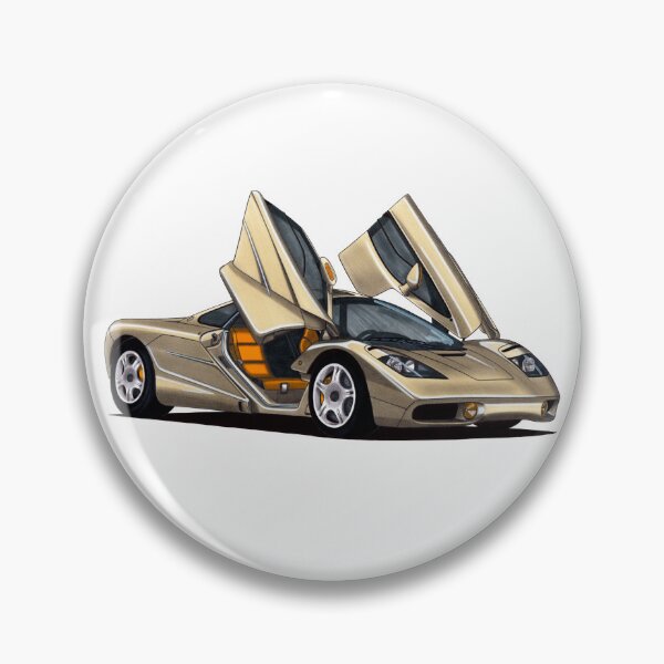 Item preview, Exclusive drawing Gordon Murray legendary british hypercar with V12 M70B50 engine designed and sold by Cars23.