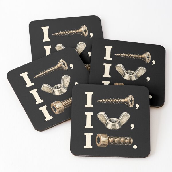 Item preview, Screw Art Typography Vintage Fastener Illustration designed and sold by ROUX-ART.