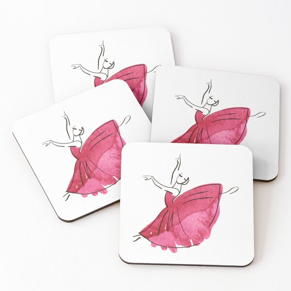 Item preview, Ballerina Figure Watercolor  designed and sold by LUCIHOMES.