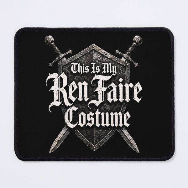 Item preview, Knight This Is My Ren Faire Medieval Shield Sword Art designed and sold by ROUX-ART.