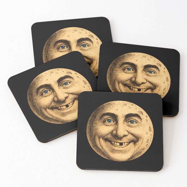 Item preview, Moon Face Illustration-29 designed and sold by NiamhSmithCute.