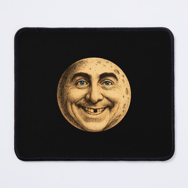 Item preview, Moon Face Illustration-29 designed and sold by NiamhSmithCute.
