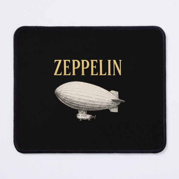 Item preview, Zeppelin Blimp Sketch Gold Text-48 designed and sold by NiamhSmithCute.