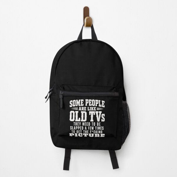 Item preview, oldschool Some People Are Like Old TVs Graphic Quote designed and sold by ROUX-ART.