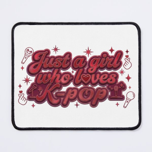 Item preview, Just a girl who loves K-Pop | K-Pop Merch | K-Pop Quote | K-Pop Saying | Funny K-Pop Meme designed and sold by TeenLake.