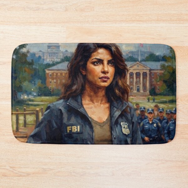 Artikelvorschau, Quantico FBI-Thriller – Kunsthommage entworfen und verkauft von Art's Diner.