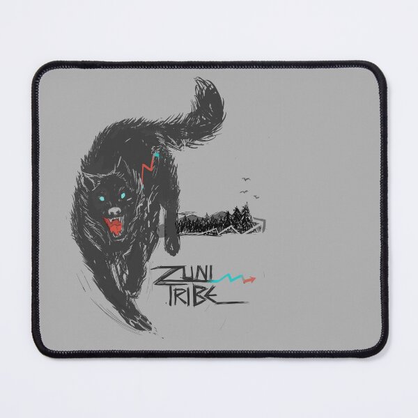 Item preview, Zuni Wolf Shirt designed and sold by Kendall  Falk.