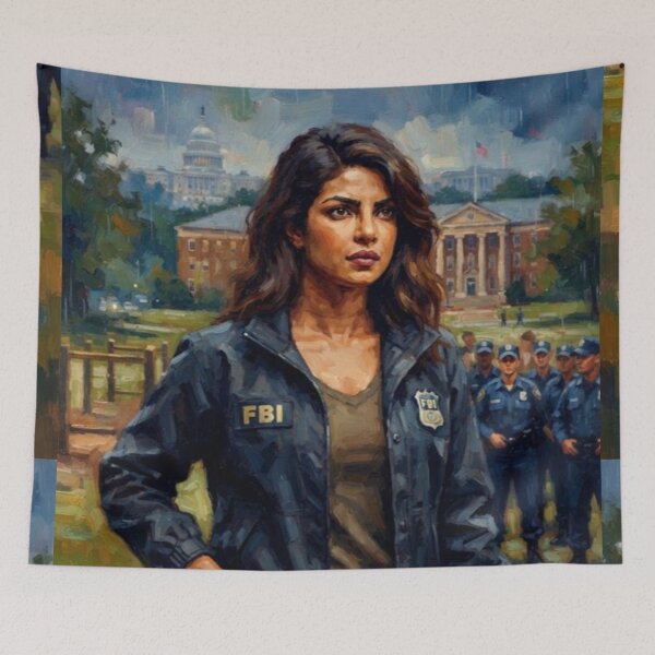 Item preview, Quantico FBI Thriller Fine Art Tribute designed and sold by Art's Diner.