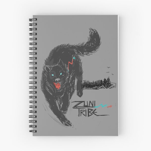 Item preview, Zuni Wolf Shirt designed and sold by Kendall  Falk.
