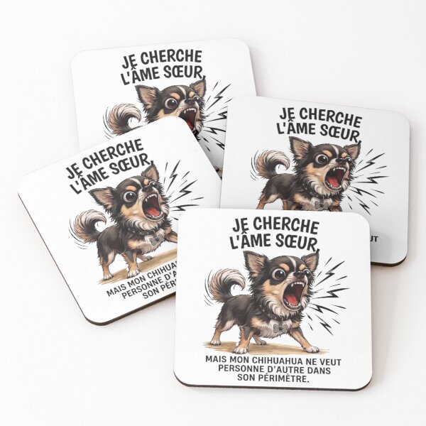 Item preview, "I'm looking for my soulmate, but my chihuahua is watching over me." designed and sold by CHRIST5000.