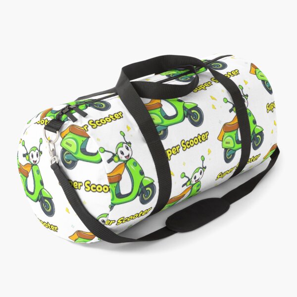 Item preview, Lime Scooter Super Scooter – Cute Green Scooter Cartoon Design designed and sold by MystiColo.