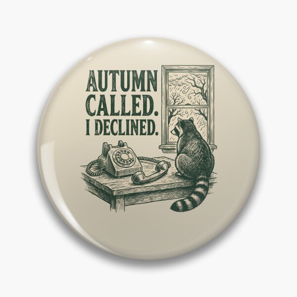 Item preview, Autumn Called I Declined designed and sold by SignumShop.