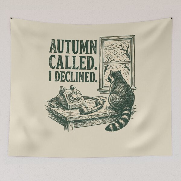 Item preview, Autumn Called I Declined designed and sold by SignumShop.