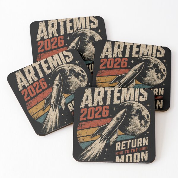 Item preview, Artemis 2026 Return To The Moon Space Exploration Lunar Mission Astronaut designed and sold by RetroMini2026.