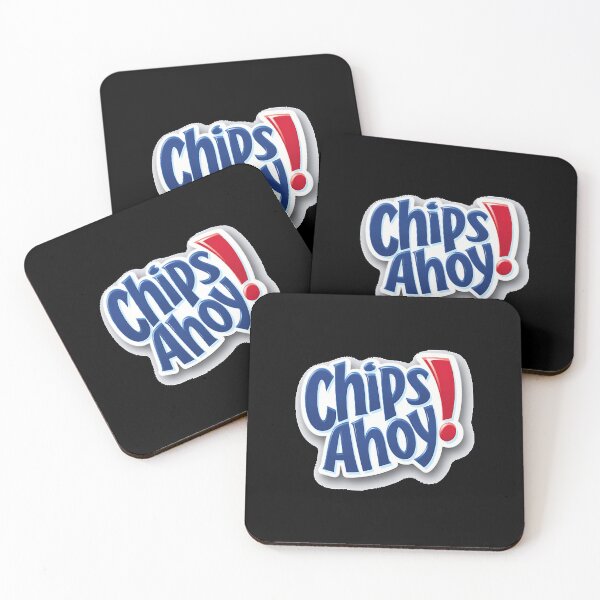 Item preview, Pegatina con el logo de las galletas Chips Ahoy designed and sold by LadyMoldavites.