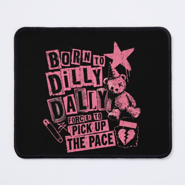 Item preview, Born To Dilly Dally Forced To Pick Up The Pace Procrastinator Life Quote designed and sold by RetroMini2026.