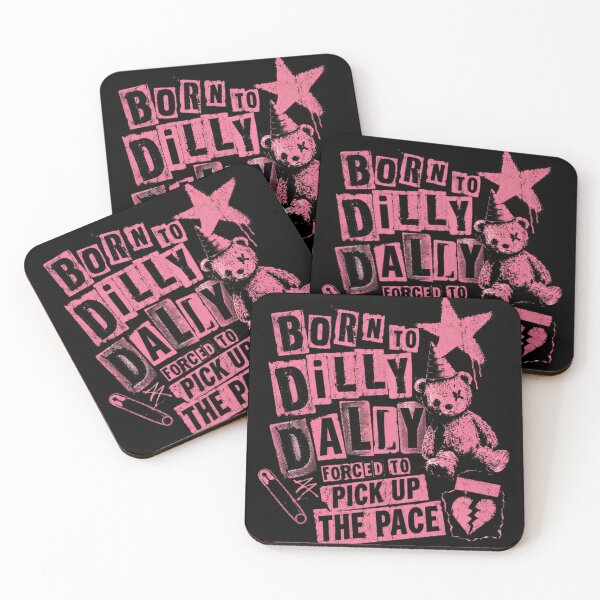 Item preview, Born To Dilly Dally Forced To Pick Up The Pace Procrastinator Life Quote designed and sold by RetroMini2026.