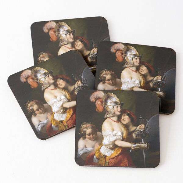 Item preview, The Armed Maiden by Friedrich von Amerling designed and sold by The Breathing Paint.