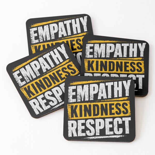 Item preview, Empathy Kindness Respect Positive Values Humanitarian Advocate designed and sold by RetroMini2026.
