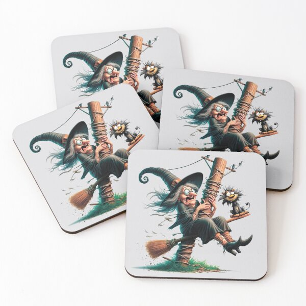 Item preview, A witch on a broomstick. An excellent driver. designed and sold by MagelliShop.