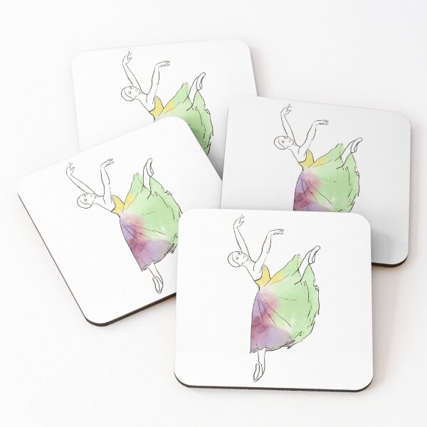Item preview, Ballerina Figure Watercolor  designed and sold by LUCIHOMES.