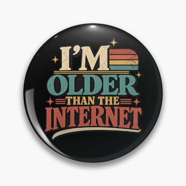 Item preview, I'm Older Than The Internet - Retro Gen X Tech Humor designed and sold by Stylecombinator.