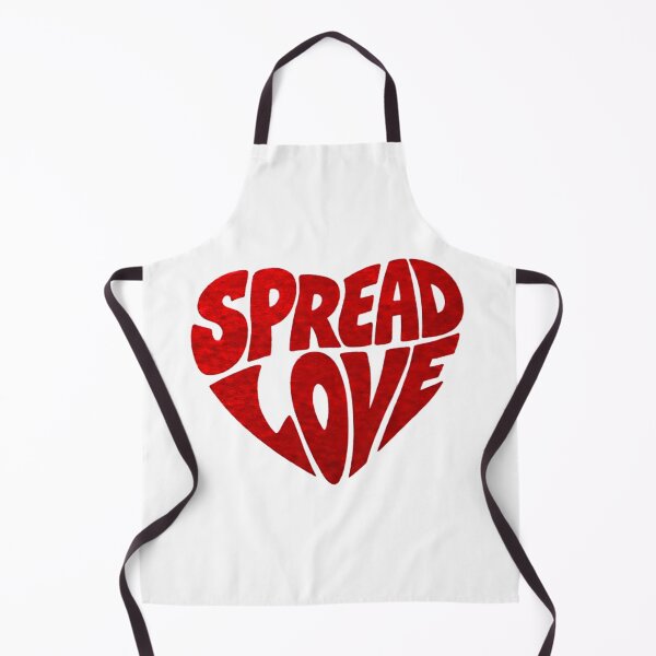 Item preview, Spread Love Heart Groovy Retro Typography Red Heart designed and sold by FabSvn.