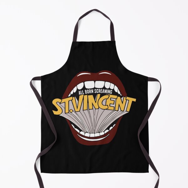 Item preview, St. Vincent All Born Screaming Big Mouth designed and sold by GPalumboArt.