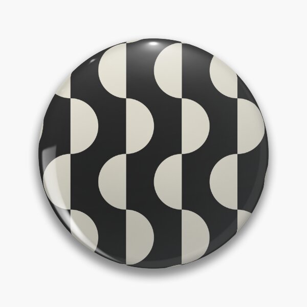 Item preview, Mid Century Modern Abstract Semicircle Pattern designed and sold by Volt Junkies.