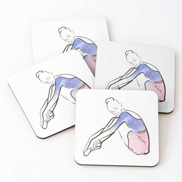 Item preview, Ballerina Figure Watercolor  designed and sold by LUCIHOMES.