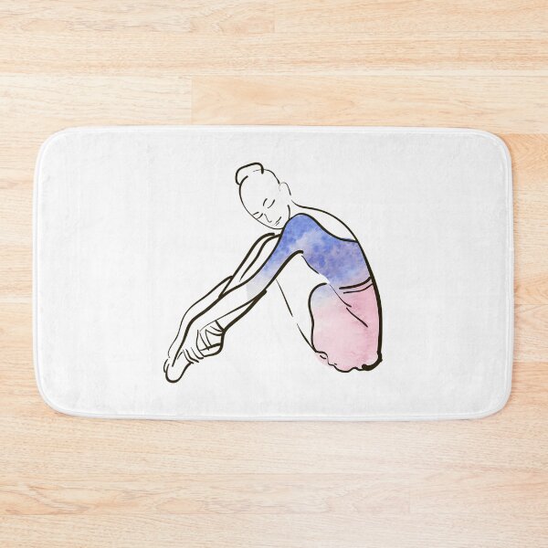 Item preview, Ballerina Figure Watercolor  designed and sold by LUCIHOMES.