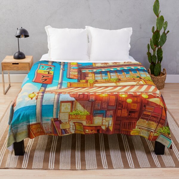 Item preview, Ocean View Coffee Shop - Lofi Anime City Pop designed and sold by ZenGrooves.