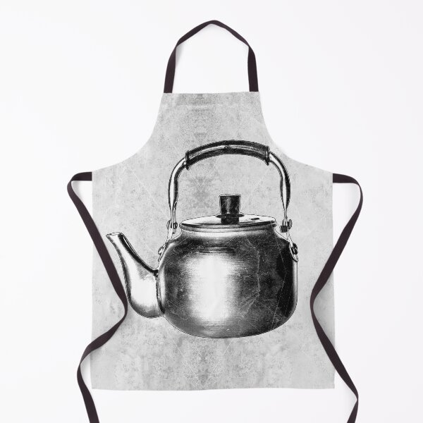 Item preview, Vintage Aluminum Stovetop Tea Kettle Worn Metal designed and sold by Ghoul Enterprises.