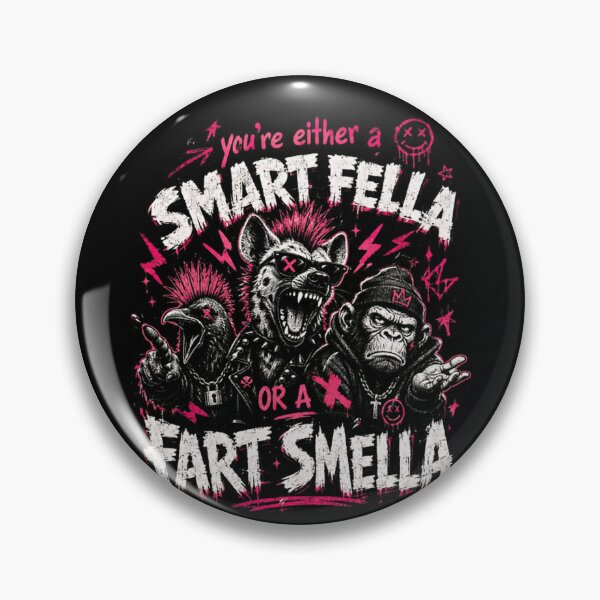 Item preview, You're Either A Smart Fella Or A Fart Smella Funny Sarcastic Humor Gift designed and sold by RetroMini2026.