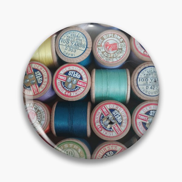 Item preview, Vintage Pastels Sewing Thread designed and sold by A Little Bit Ludo.