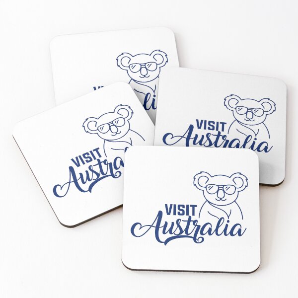 Aperçu de l'œuvre Visit Australia - Australian Wildlife créée et vendue par Wolagno.