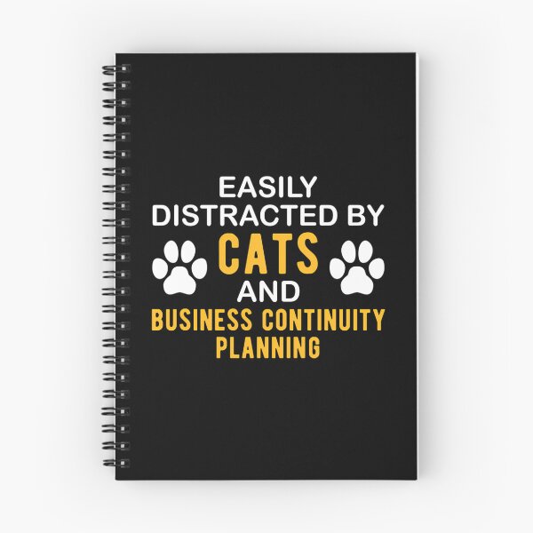 Item preview, Business Continuity Planner Cat Lover designed and sold by SVGtothemoon.