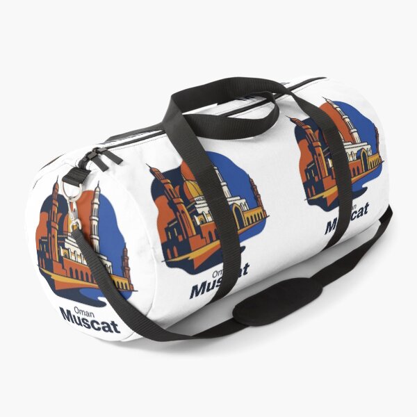 Item preview, Muscat Grand Mosque Bold Retro Graphic Travel Art designed and sold by Inkworksbyshery.