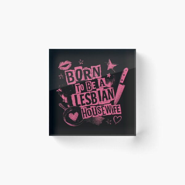 Item preview, Born To Be A Lesbian Housewife Lesbian Pride Queer Identity designed and sold by RetroMini2026.