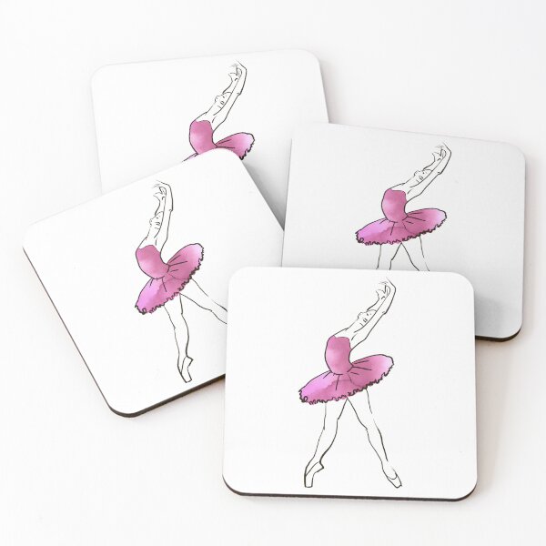 Item preview, Ballerina Figure Watercolor  designed and sold by LUCIHOMES.