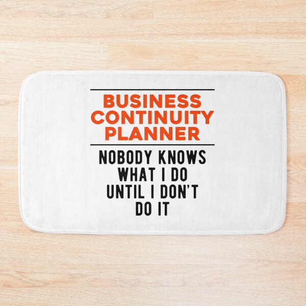 Item preview, Business Continuity Planner Do designed and sold by SVGtothemoon.