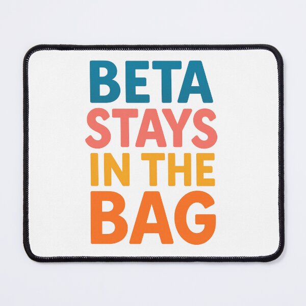 Item preview, Beta Stays in the Bag Climbing Shirt designed and sold by Ainbowz-Artwork.