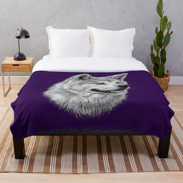 Item preview, Akita Inu Dog Breed Chalk Sketch Portrait designed and sold by Exquisite Design Studio „Paculówka”.