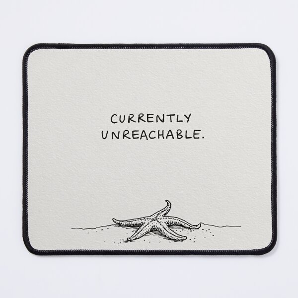 Item preview, Currently Unreachable - Funny Starfish Minimalist Art designed and sold by lautir.