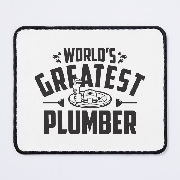 Item preview, World's Greatest Plumber - Funny Design designed and sold by Vector-Artist.