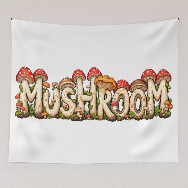 Item preview, Mushrooms! designed and sold by nikkolaus.