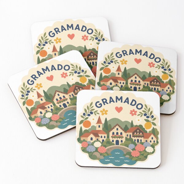 Item preview, Gramado Brazil Travel Souvenir Modern Folk Art designed and sold by VisualArtsOasis.