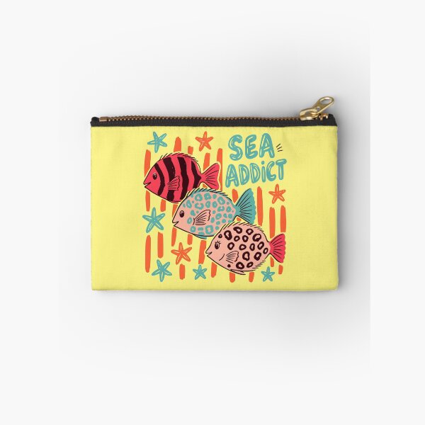 Item preview, Sea Addict Retro Fish Coastal Design designed and sold by PrintandJoy.