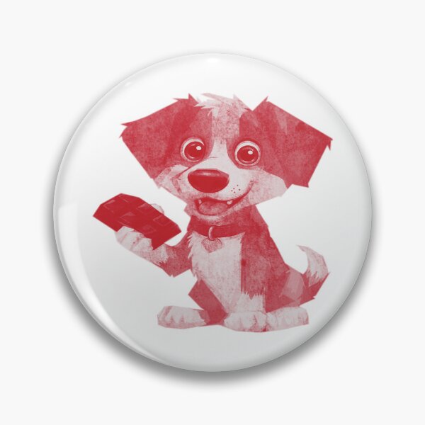 Item preview, Dog with Chocolate Cartoon designed and sold by kinpirks.