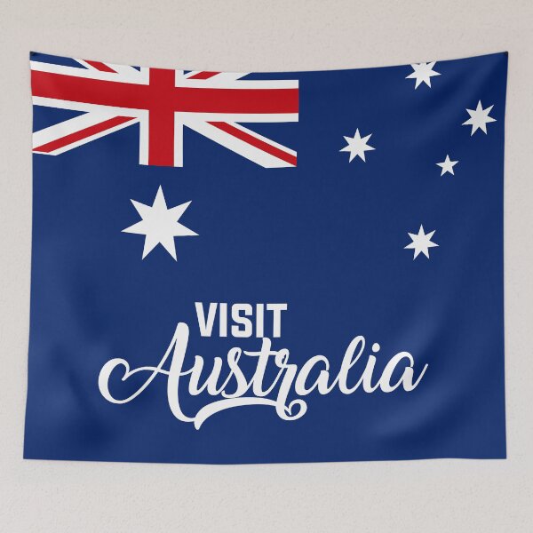 Aperçu de l'œuvre Visit Australia - Australian Wildlife créée et vendue par Wolagno.